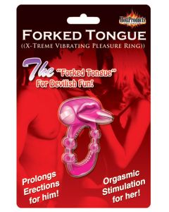 Forked Tongue X-treme Vibrating Pleasure Ring