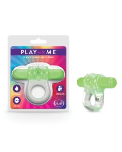 Blush Play with Me Teaser Vibrating C Ring –