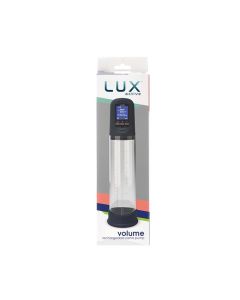 Lux Active Volume Rechargeable Penis Pump - Black