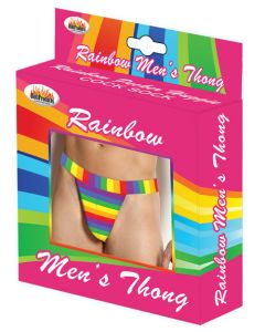 Rainbow Men's Thong