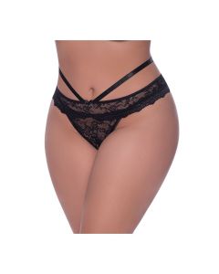 Ooh La Lace Peek-A-Boo Cheeky Panty QN