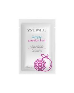 Wicked Sensual Care Simply Water Based Lubricant - .1 oz